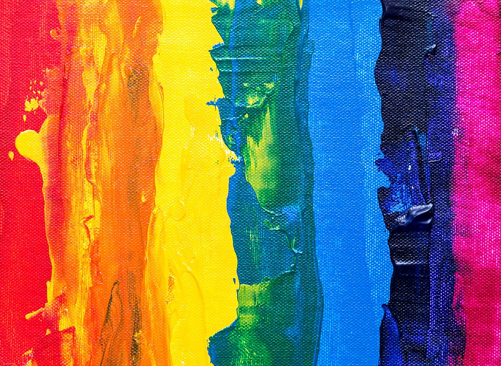 Regenbogenfarben